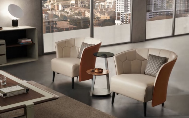 Fauteuil Club Lounge Décoratif Chaise Designer Rembourrée Canapé 1 Place Relax TV