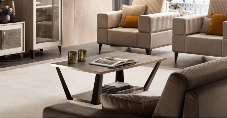 Table basse Table d'appoint Table de salon Tables Canapé Table basse arredoclassic