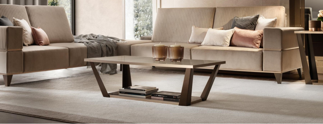 Table basse de designer Table d'appoint Canapé Table de salon Tables arredoclassic
