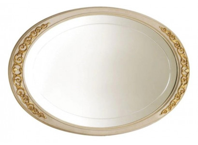 Miroir design Miroir mural Cadre en bois Miroir suspendu Meubles italiens de luxe