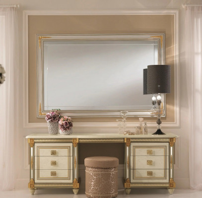 Miroir mural design de style classique grand miroir salle de séjour arredoclassic