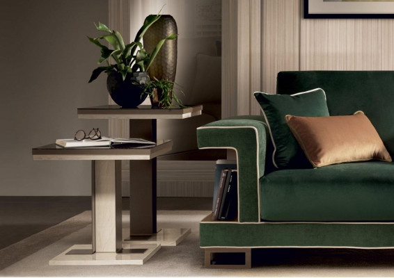 Table d'appoint Design Table de salon Tables nouvel ensemble 2x Table basse Table basse