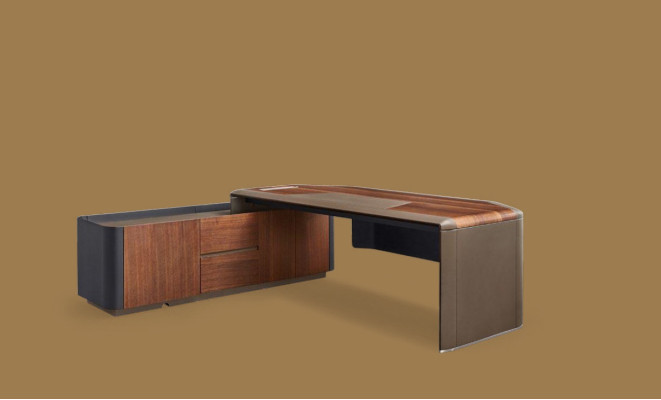Desk Design Möbel Büromöbel Einrichtung Chef Boss Ecktische
