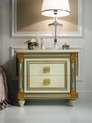 Concevoir Table de nuit Console latérale Chambre de sommeil Consoles de luxe Tables Italie