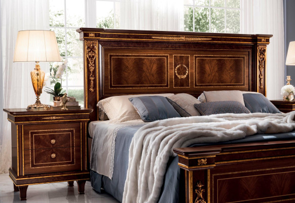 Table de chevet Console de nuit Console de nuit Table d'appoint Chambre à coucher arredoclassic Italie