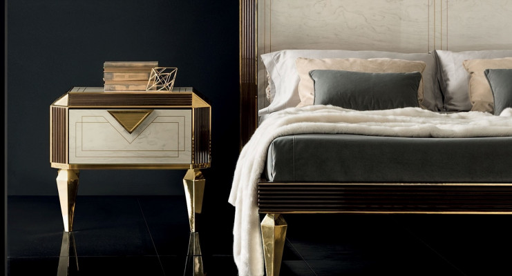 Table de chevet. Tables de chevet de luxe. Table. Consoles. Meubles modernes. Console arredoclassic.