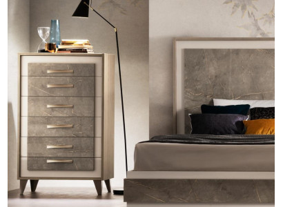 Commode Armoire haute Côté Planche basse Commodes Designer Bois noble Armoires de luxe