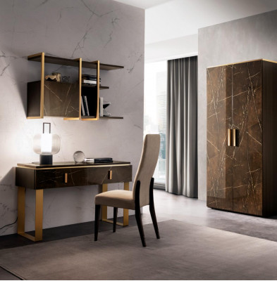Étagère murale étagère de bureau Armoire arredoclassic Bureau Salle 2 pièces Table