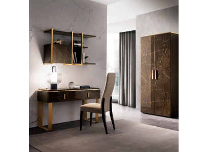 Étagère murale étagère de bureau Armoire arredoclassic Bureau Salle 2 pièces Table