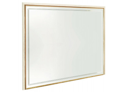 Miroir Miroir mural Designer Planches de plancher Salon Bois Design 270x215 arredoclassic