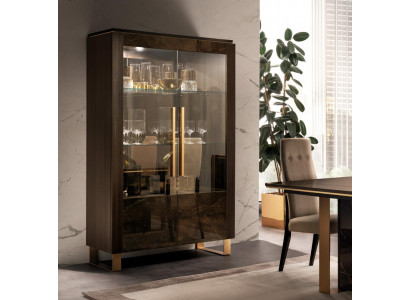 Vitrines d'armoires de luxe Vitrines Armoires de style italien Meubles arredoclassic
