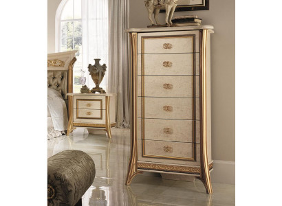 Commode Buffet 6 tiroirs Meubles de designer Baroque Rococo Art Nouveau classique