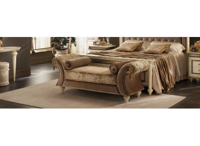 Chaise longue canapé salon chaise tissu baroque rococo arredoclassic