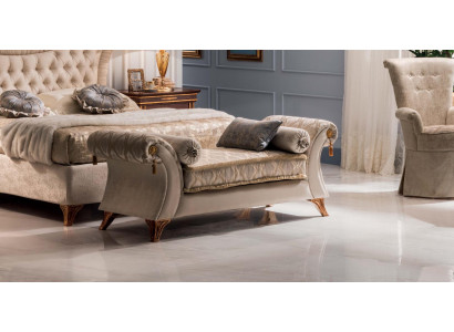 Chaise longue tabouret siège transat baroque Rococo art nouveau classique