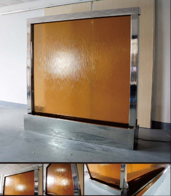 Panneau mural LED mural d'eau Bulles d'eau Mur d'eau murale