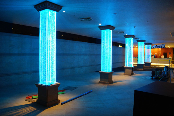 Designer 270cm Wassersäule XXL-Wassersäulenbar lokale Wasserwand