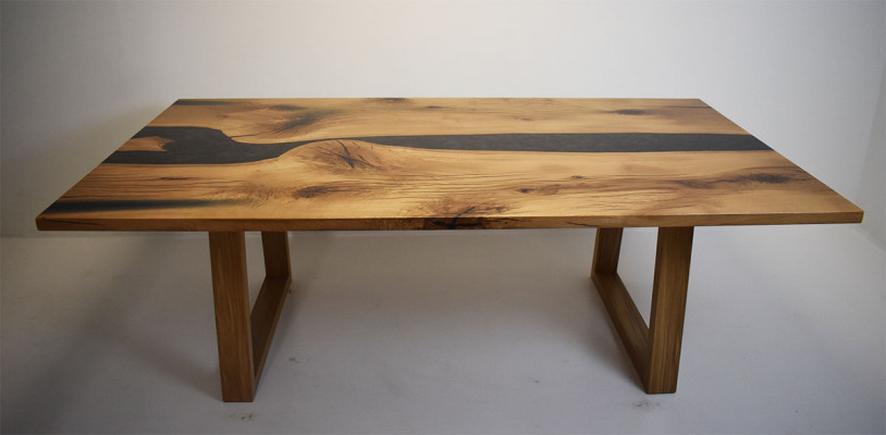 Table de réunion Table à manger Table de designer fait main Contemporaine