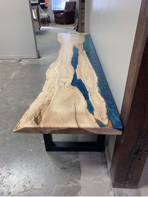 Console table sideboard table en époxy console murale tables en époxy nouvelle