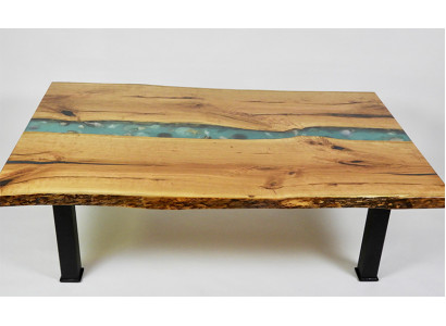 Table d'appoint Table basse Meubles en époxy Table de designer en résine époxy Tables 120x70cm