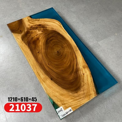 Table basse Table de rivière Résine époxy Tables massives 121x61 Table de rivière Authentique
