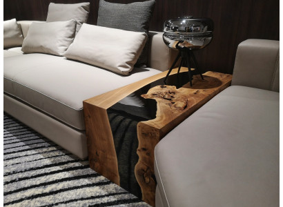 Table basse Table de designer faite à la main Table d'appoint Tables en résine époxy