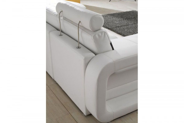 Paysage vivant Sofa avec USB Canapé d'angle Canapé d'angle Ensemble de garniture Canapés d'angle XXL