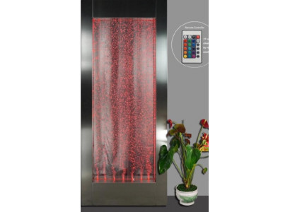 Mur d'eau à LED, étagère de bar, colonne d'eau, étagères de comptoir, cloison de designer XL.