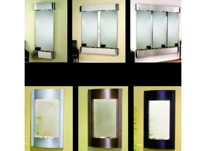Led Water Wall Bar Shelf Column Water Column Counter Shelves Design  Mur d'eau led, étagère de bar, colonne d'eau, comptoir, étagères de colonne设计