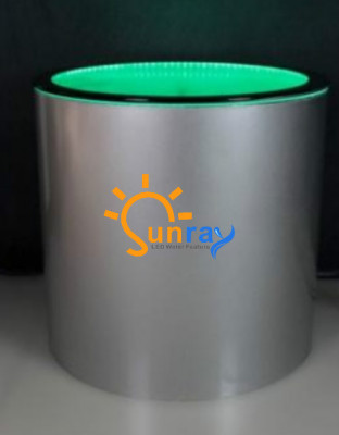 Conception Table Table Basse Décor Colonnes d'Eau Colonne Eau Tables de Canapé LED