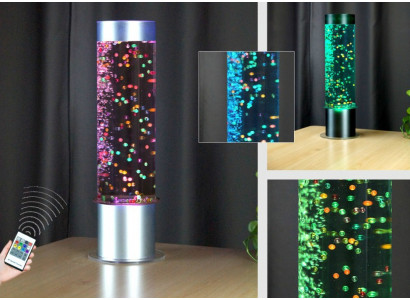 Étagère Murale à Éclairage LED Bar Colonne d'Eau Colonne d'Eau Comptoir Designer Illuminé