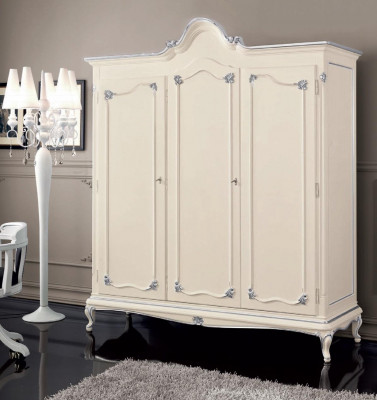 Armoire en bois Armoire Design de meubles de chambre Armoires Blanches Italie nouvelles
