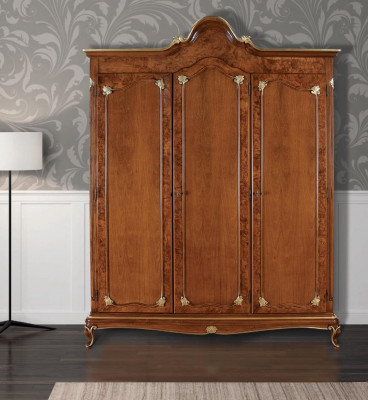 Armoire Armoire en bois Armoire Meuble de chambre en bois Bois massif Bois véritable neuf