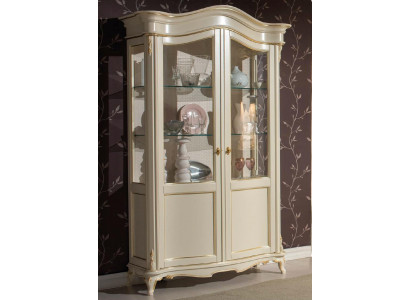 Vitrine de meubles italiens de luxe, armoires et penderies en verre design