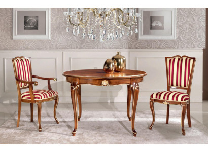 Ensemble de groupe 2x Chaise Chaise de salle à manger Chaises Bois Luxe Ensemble de salle à manger Suite Mobilier