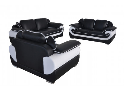Canapé en cuir Living Sofa Upholstery Suite Corner Sofas Seat Sets nouveau paysage