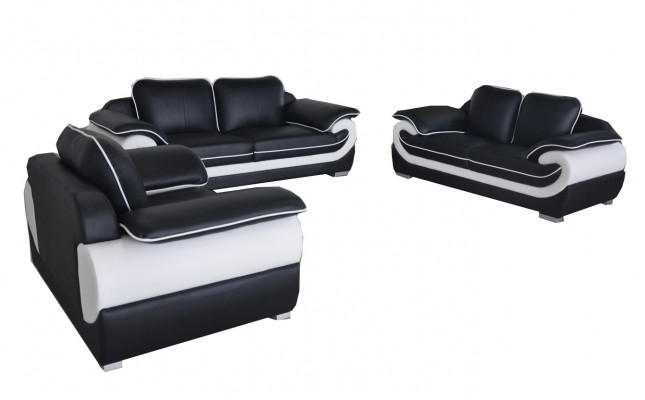 Canapé en cuir Living Sofa Upholstery Suite Corner Sofas Seat Sets nouveau paysage
