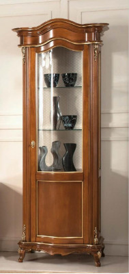 Salle de séjour Mobilier Vitrine en verre Vitrine en bois Armoires vitrées en verre Étagères