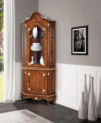 Armoire Étagère Classeur en verre Cabinet moderne Armoire de luxe Vitrine en bois Meubles