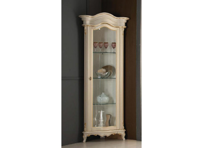 Vitrines en bois massif Armoire en verre Vitrine en vrai bois Meuble de salon Buffet