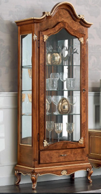 Armoires Vitrines en bois Armoire en verre Armoire en vrai bois Vitrine de salon Meuble Buffet