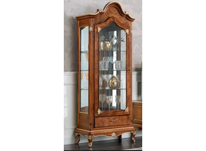 Armoires Vitrines en bois Armoire en verre Armoire en vrai bois Vitrine de salon Meuble Buffet