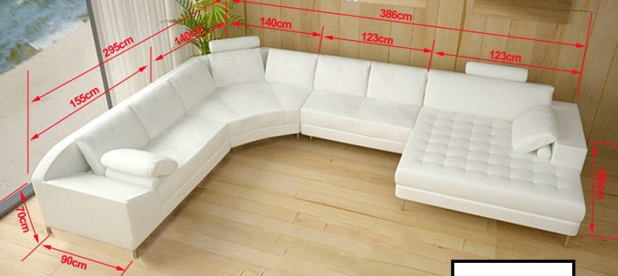 Canapé en cuir Canapé Canapé d'angle Canapé d'angle Suite d'angle Design Canapé moderne nouveau