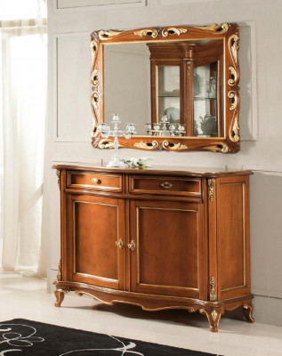 Buffets Armoire en bois Meubles Commodes Marron Commode Buffet Buffet Solide