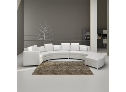 Canapé en cuir Canapé Canapé d'angle Canapé d'angle Suite d'angle Design Moderne Sofa A1102