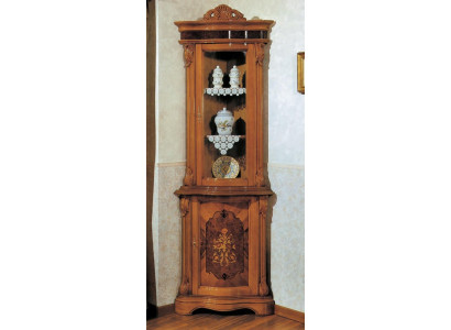 Vitrines Armoire en verre Vitrine en bois massif Buffet de salon Mobilier italien