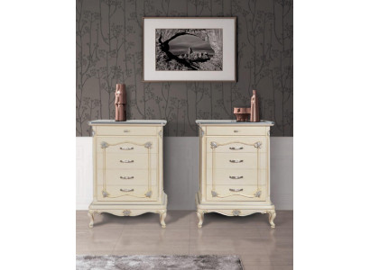 Commode Armoire Buffet en bois Armoires Italie Commodes Meuble de salon Armoire haute