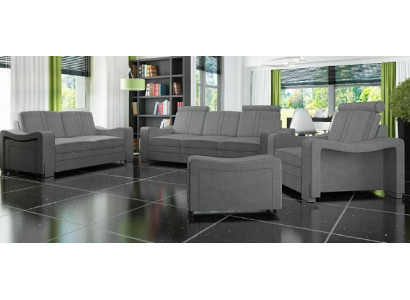 Suite de canapé en tissu 3+2+1 Ensemble de canapé sur mesure Canapé en tissu USB Textile
