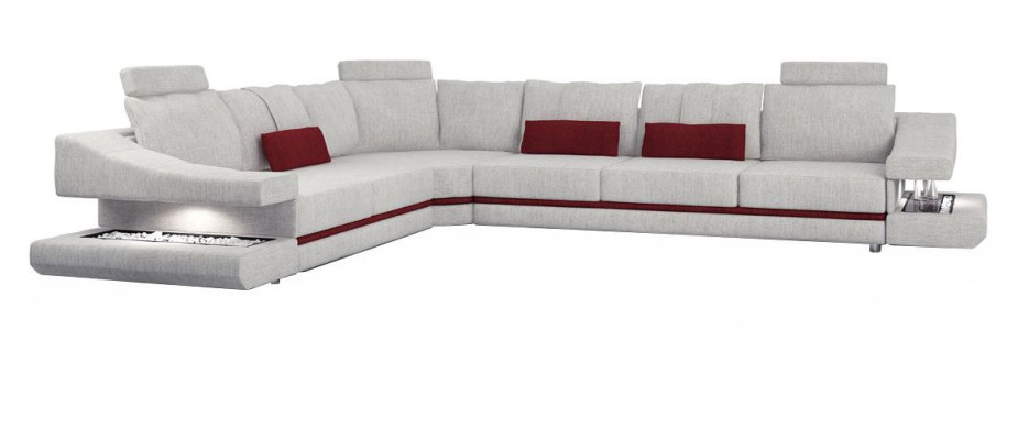 Canapés Design Canapé d'angle en forme de L Mobilier Lit Caractéristiques Tissu Cuir Canapé-lit Canapés