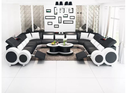 Canapé d'angle Canapé Canapé de vie Design Canapé Canapés Tapisserie Suite d'angle Canapés neufs