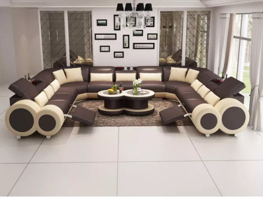 Canapé d'angle Canapé Canapé de vie Design Canapé Canapés Tapisserie Suite d'angle Canapés neufs